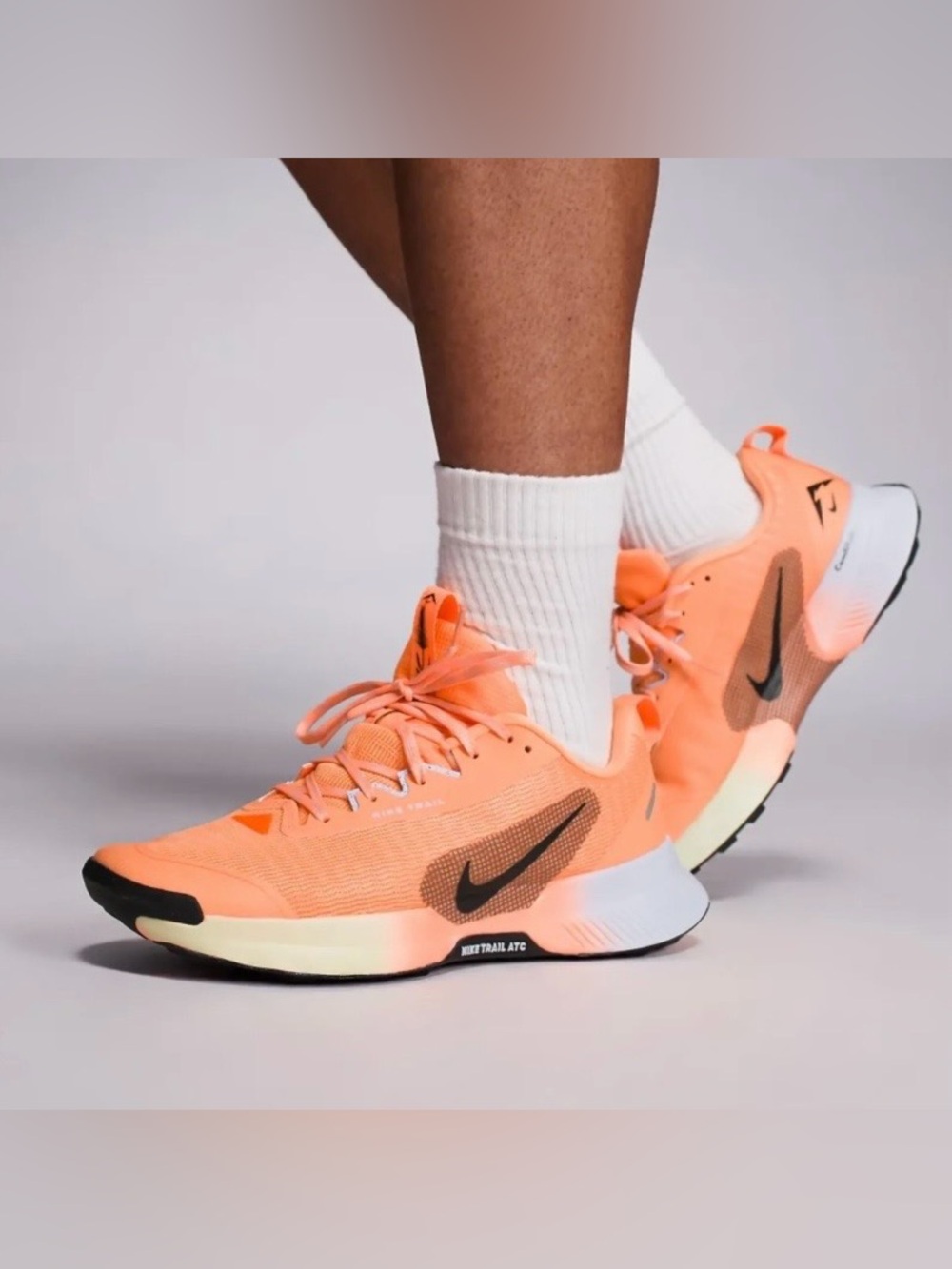✔️New✔️ NIKE Juniper Trail 3 'Orange Pulse Ghost'